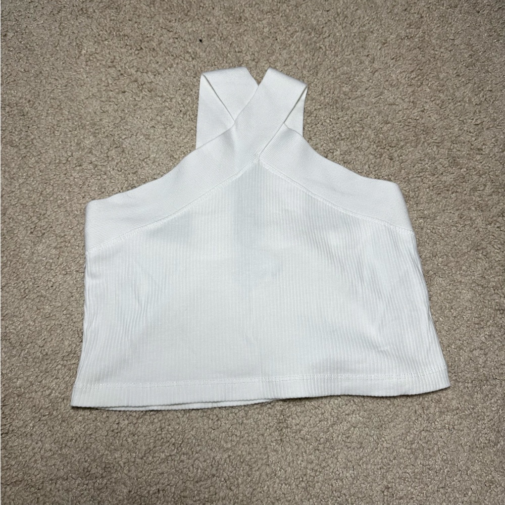 ZARA girl top white 13-14 NEW